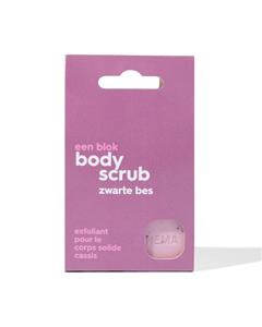 HEMA Blok Body Scrub Zwarte Bes 65g