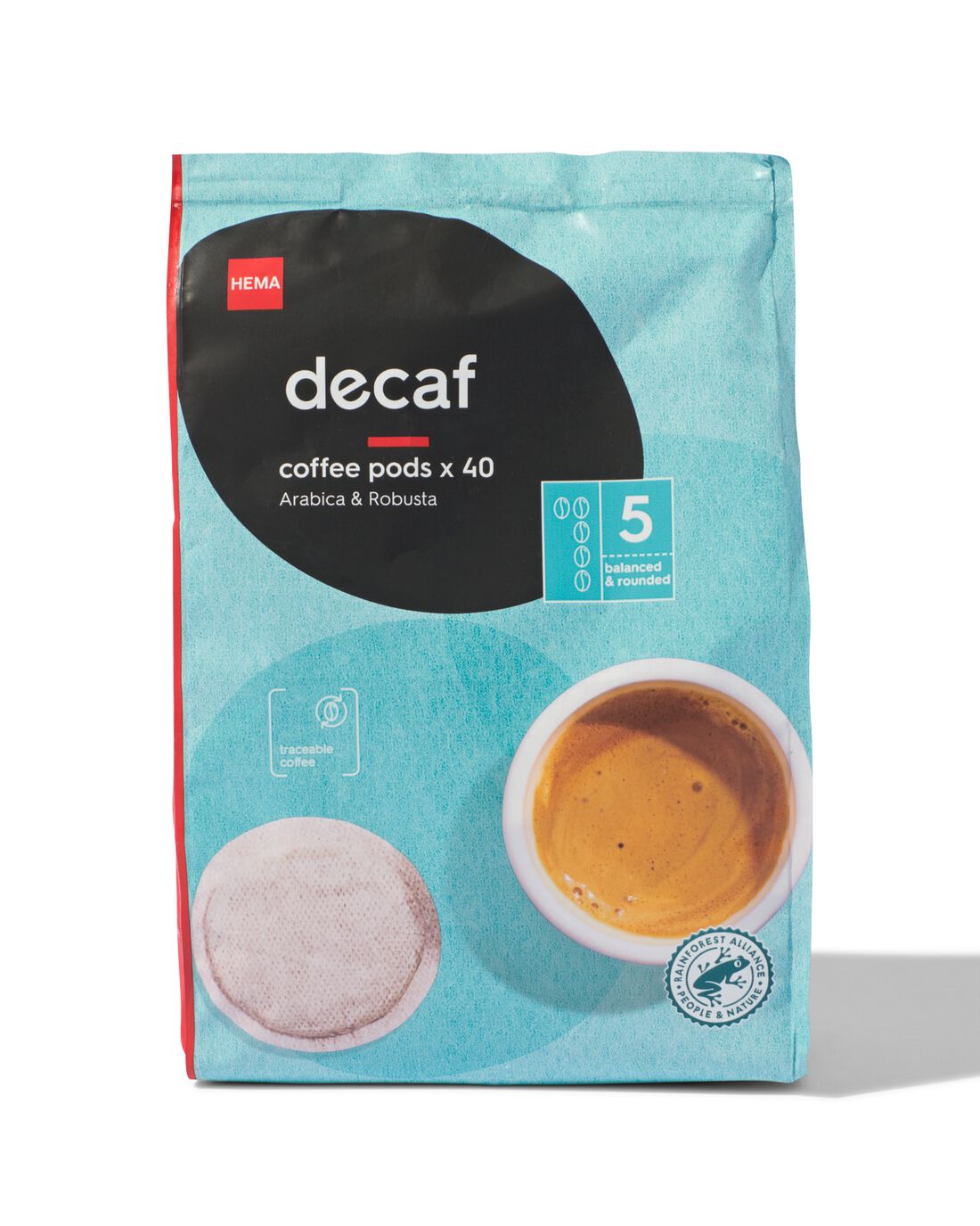 HEMA Koffiepads Decafé - 40 Stuks