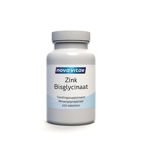 Nova Vitae Zink bisglycinaat 25mg