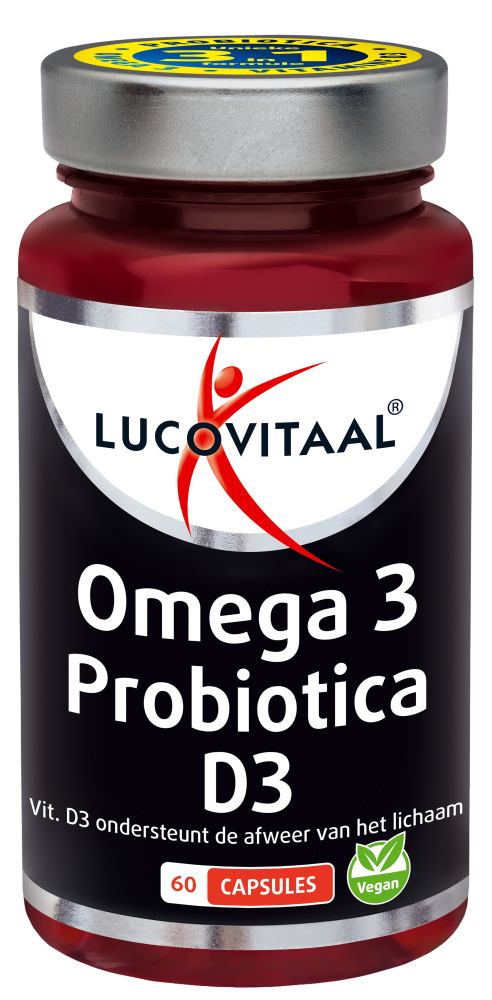 Lucovitaal Omega 3 Probiotica D3 Capsules