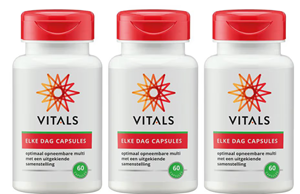 Vitals Elke dag capsules 180 Stuks