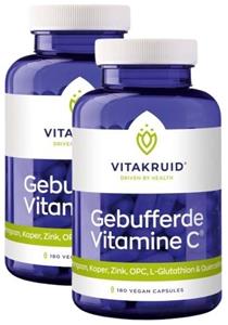 Vitakruid Gebufferde vitamine c 360 Capsules