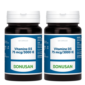 Bonusan Vitamine d3 75 mcg 3000ie 240 Capsules