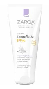 Zarqa Sensitive Zonnefluïde SPF30