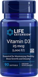 Life Extension Vitamine D3 1000IE 250 softgels