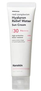 Hanskin Real Complexion Hyaluron Relief Water Sun Cream SPF30 50 ml