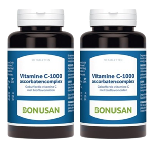 Bonusan Vitamine c1000 ascorbatencomplex 180 Tabletten