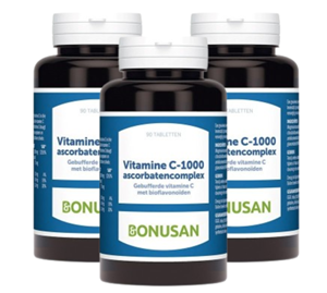 Bonusan Vitamine c1000 ascorbatencomplex 270 Tabletten