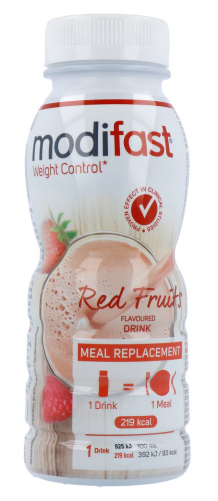 Modifast Weight Control Drink Red Fruits