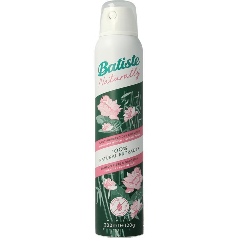 Batiste Droogshampoo bamboo fibre & gardenia fijn haar 200ML