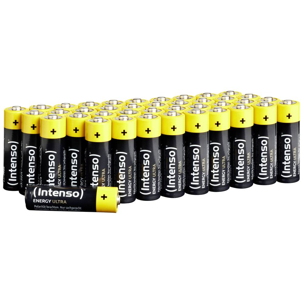 Intenso 7501520 AA batterij (penlite) Alkaline 2600 mAh 1.5 V 40 stuk(s)