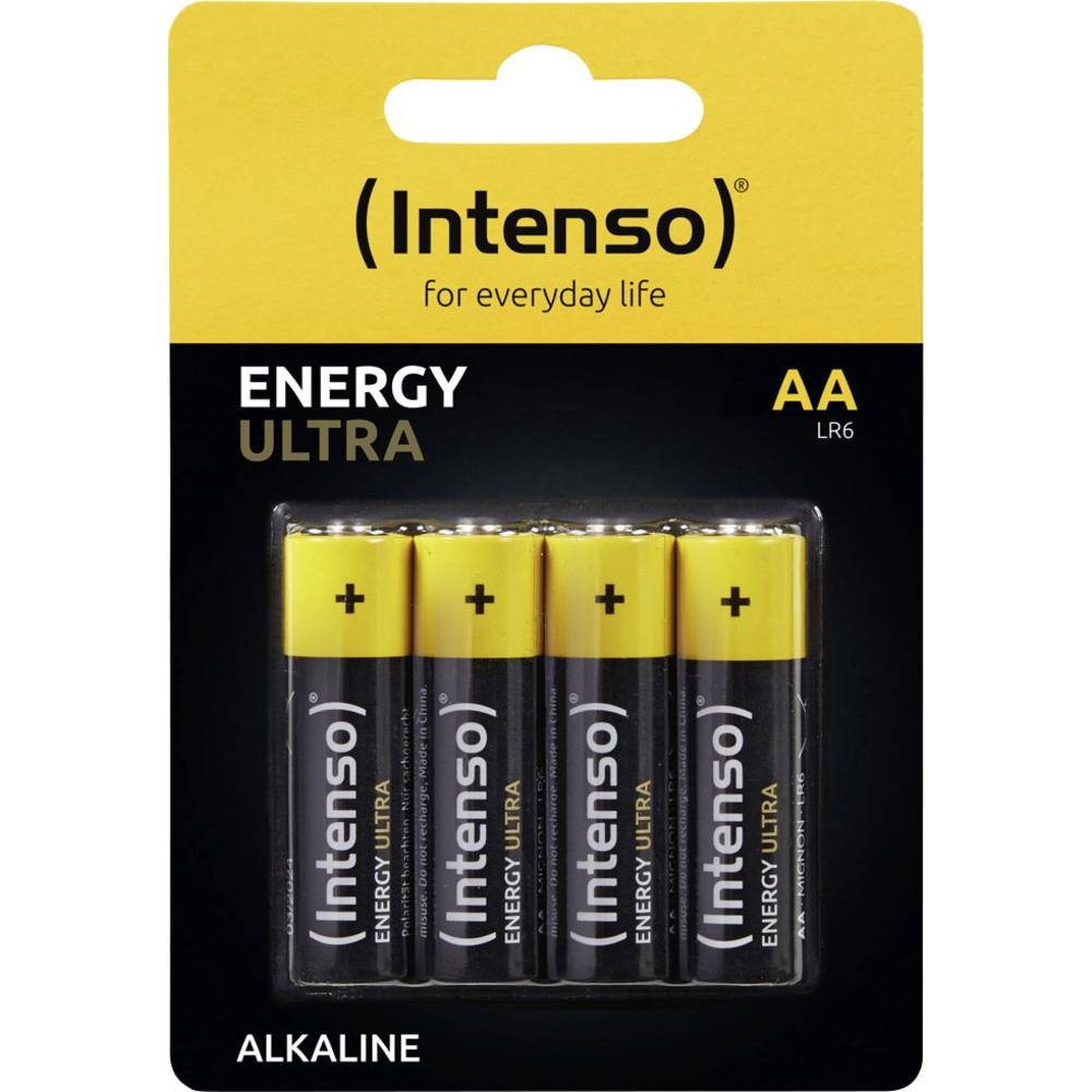 Intenso Energy Ultra AA batterij (penlite) Alkaline 2600 mAh 1.5 V 4 stuk(s)