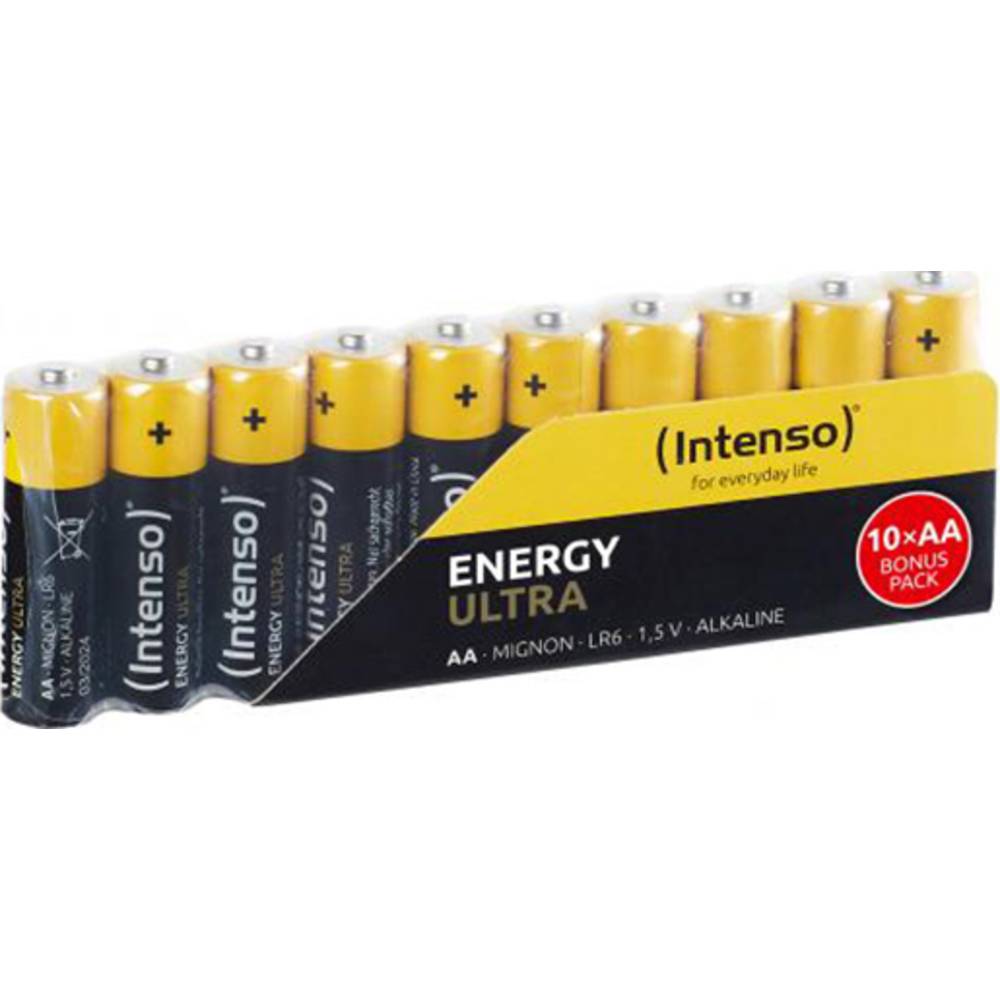 Intenso Energy-Ultra AA batterij (penlite) Alkaline 1.5 V 10 stuk(s)