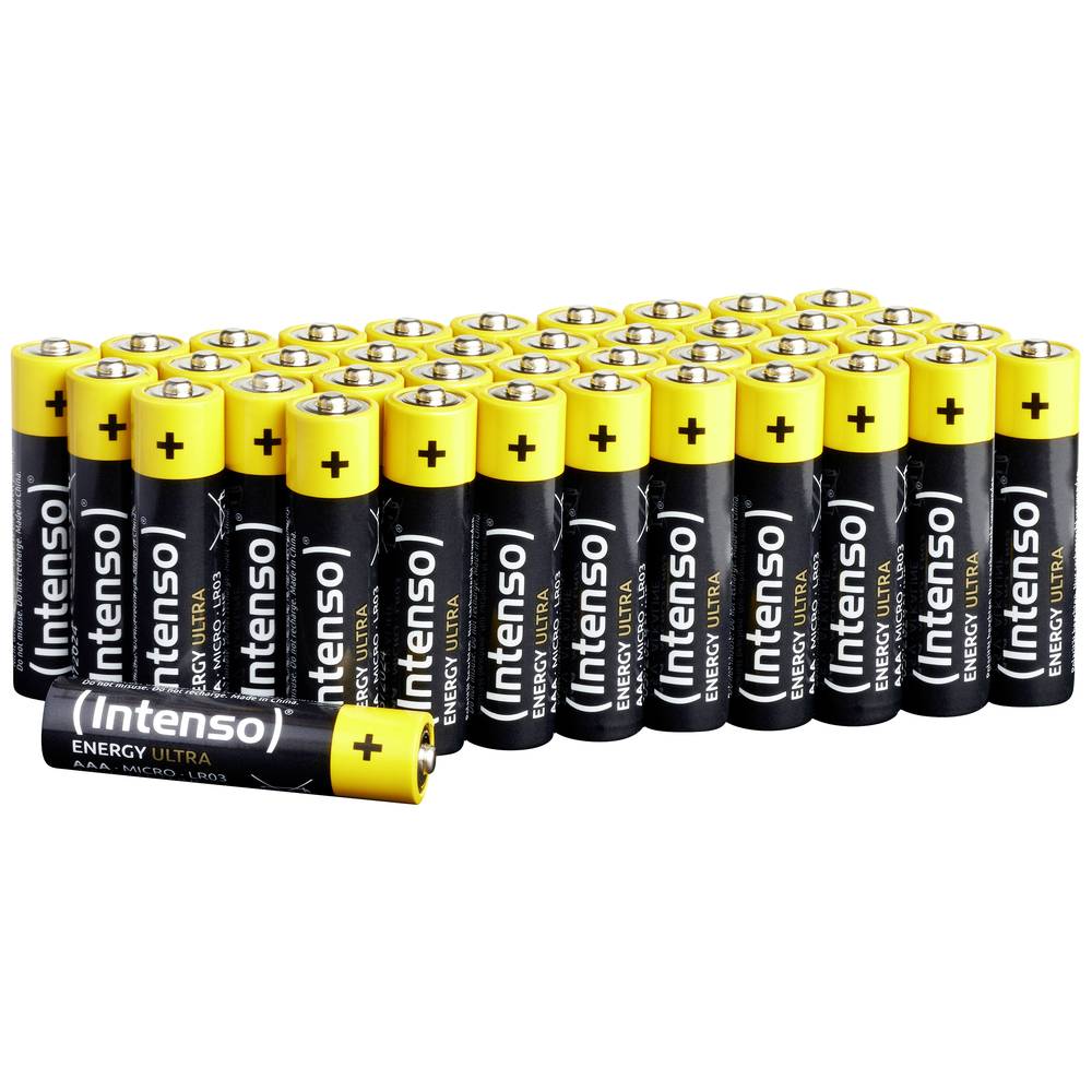 intensointernational Intenso International Intenso Batteries Energy Ultra AAA LR03 40er fru