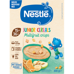 Nestle estle Junior Cereals Multifruit Crisps 1536 Maanden 200g bij Jumbo