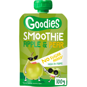 Goodies oodies Knijpfruit Smoothie Appel & Peer 100g bij Jumbo