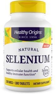 Healthy Origins Seleno Excell 200 mcg 180 tabletten 180 tabletten