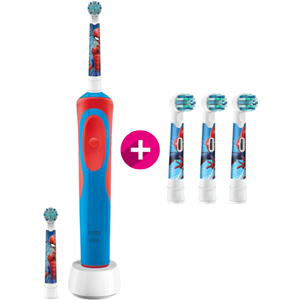 Oral-B Kids Spider-Man + 3x Spider-Man opzetborstels