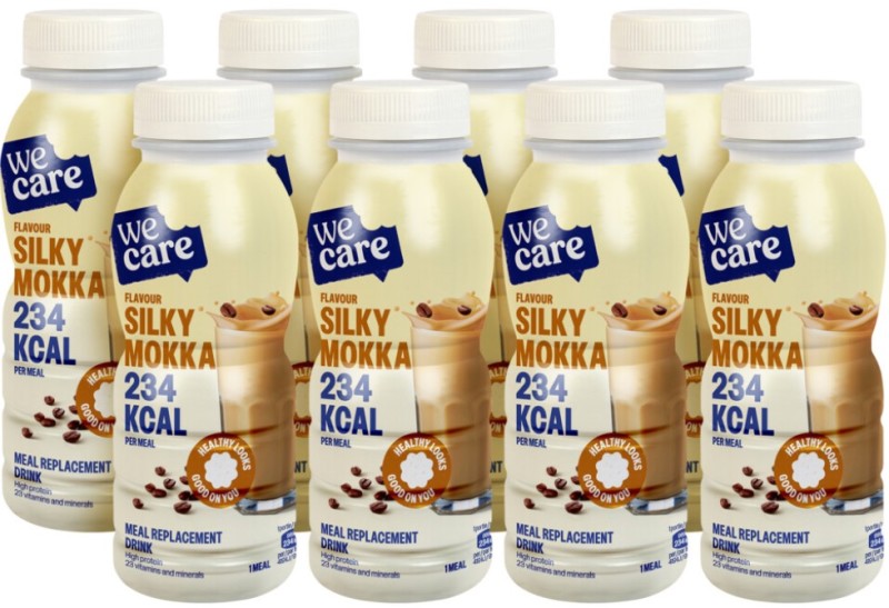 WeCare Meal replacement drink silky mokka 8x236ML