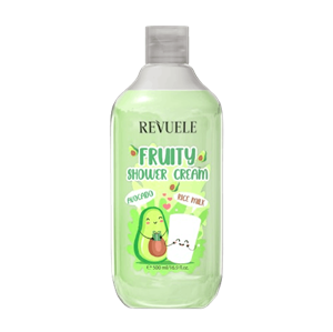 Revuele Fruity Shower Cream Avocado And Rice Milk 500 ml