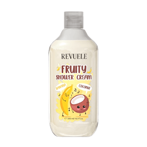 Revuele Fruity Shower Cream Banana And Coconut 500 ml