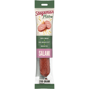 Stegeman tegeman Plus Salami 6 x 200g bij Jumbo