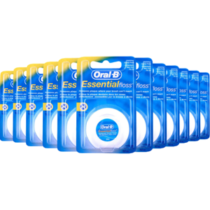 Oral-B Essential Floss Unwaxed - 12 x 50m - Voordeelverpakking