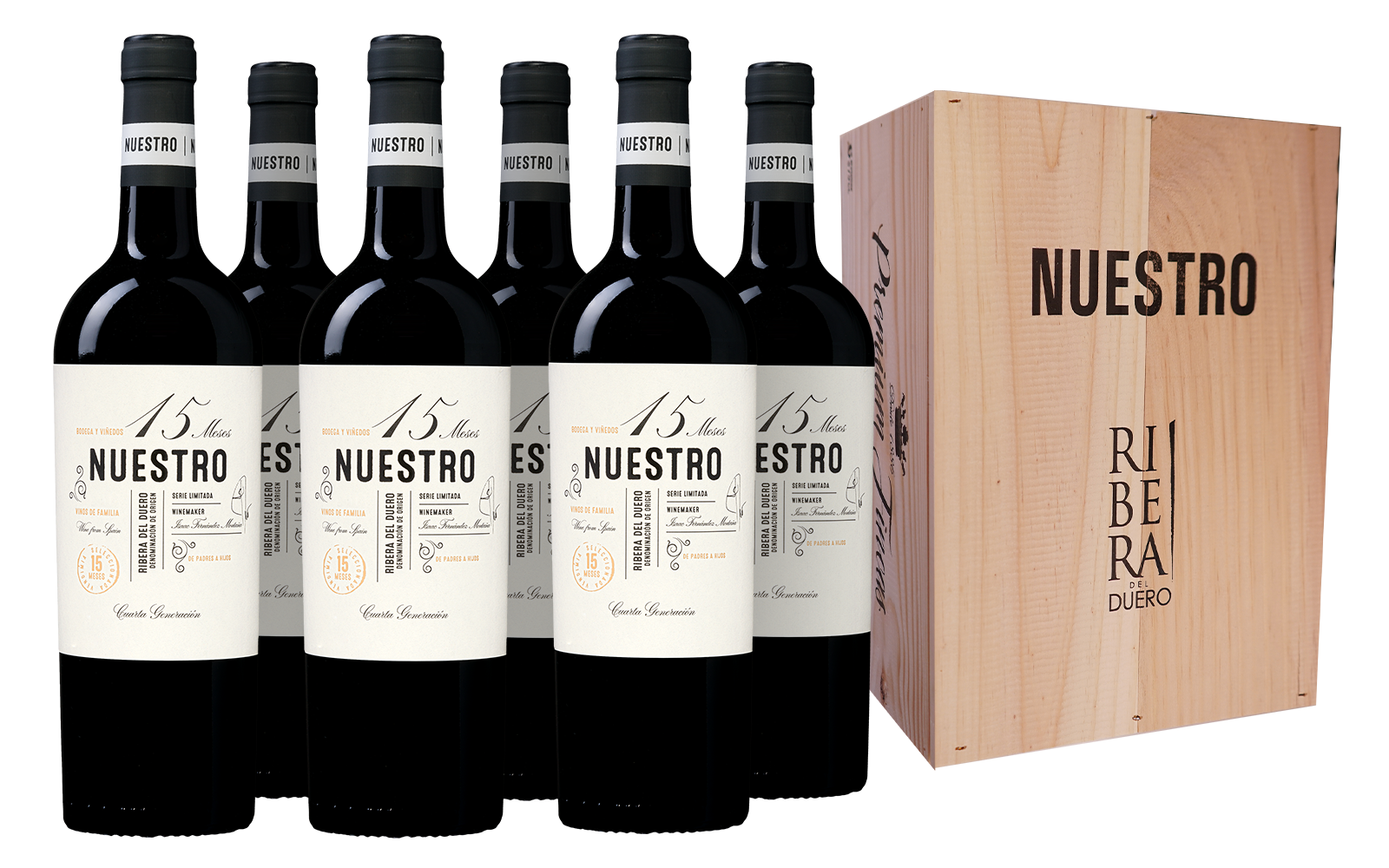 Wijnbeurs Nuestro 15 Meses Ribero del Duero Kist