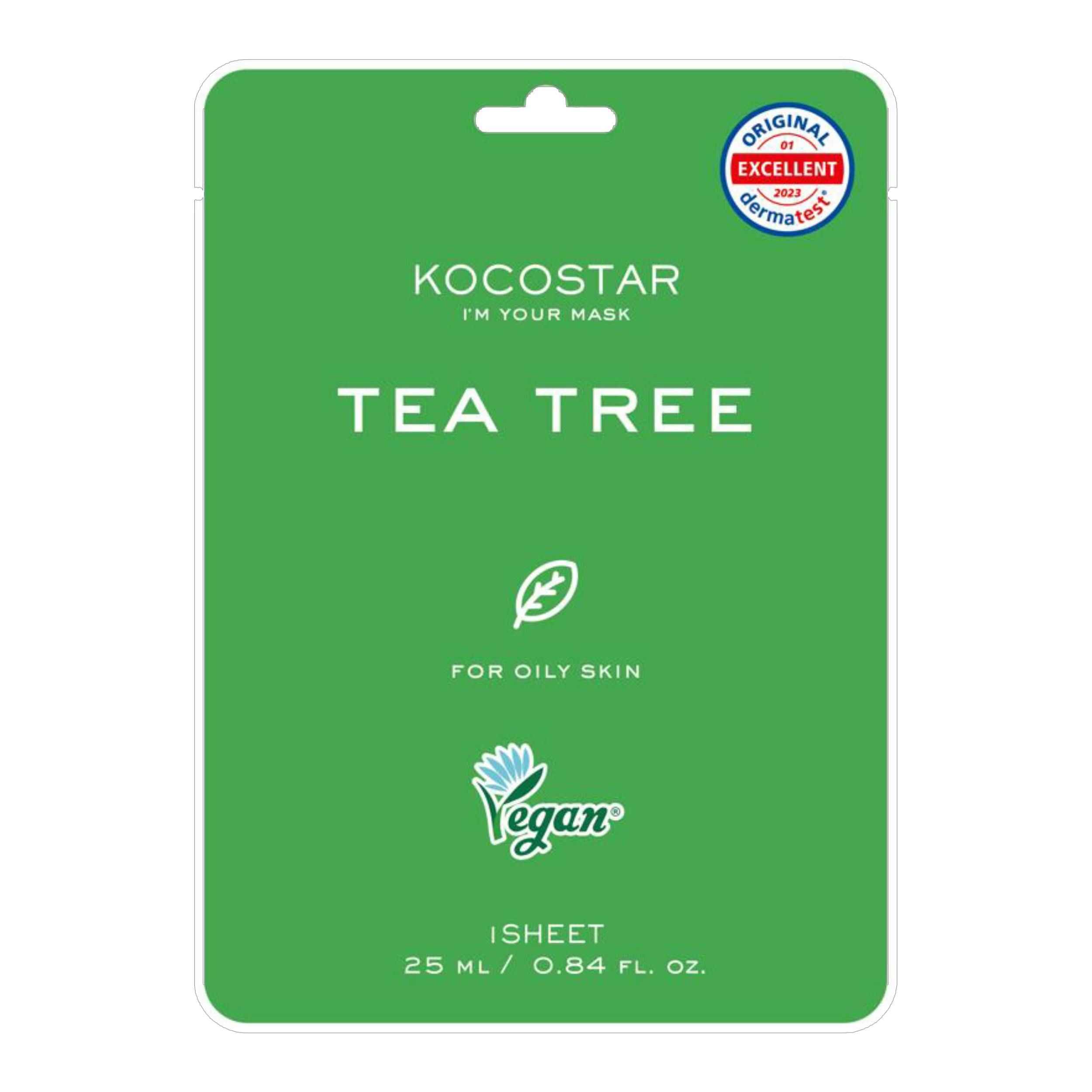 Kocostar Tea Tree Mask Sheet 1 st