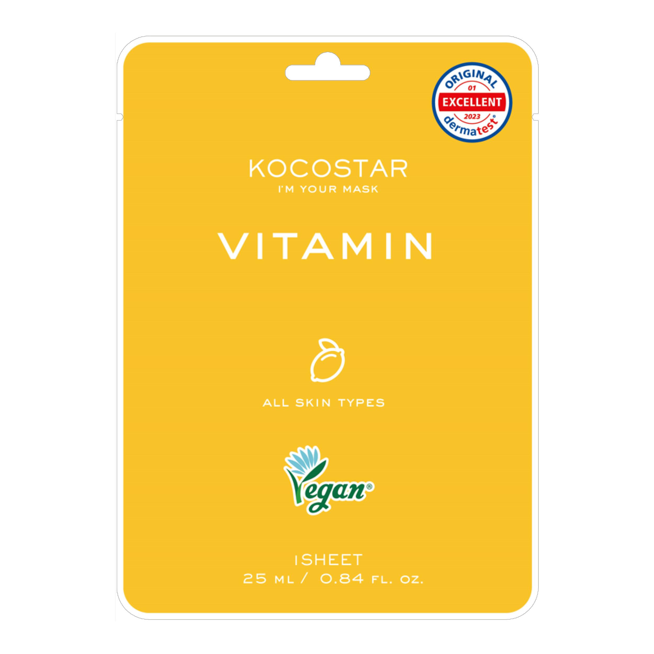 Kocostar Vitamin Mask Sheet 1 st