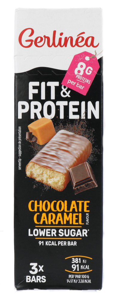 Gerlinéa Fit & Protein Chocolate Caramel Reep