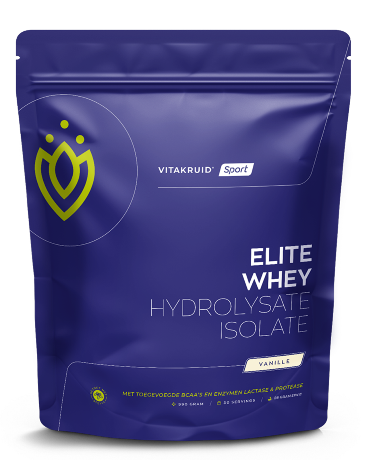 Vitakruid Elite Whey Hydrolysate Isolate Vanille Poeder