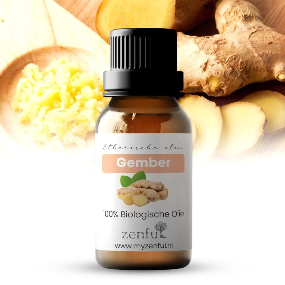 Zenful Gember olie biologisch 5 ml