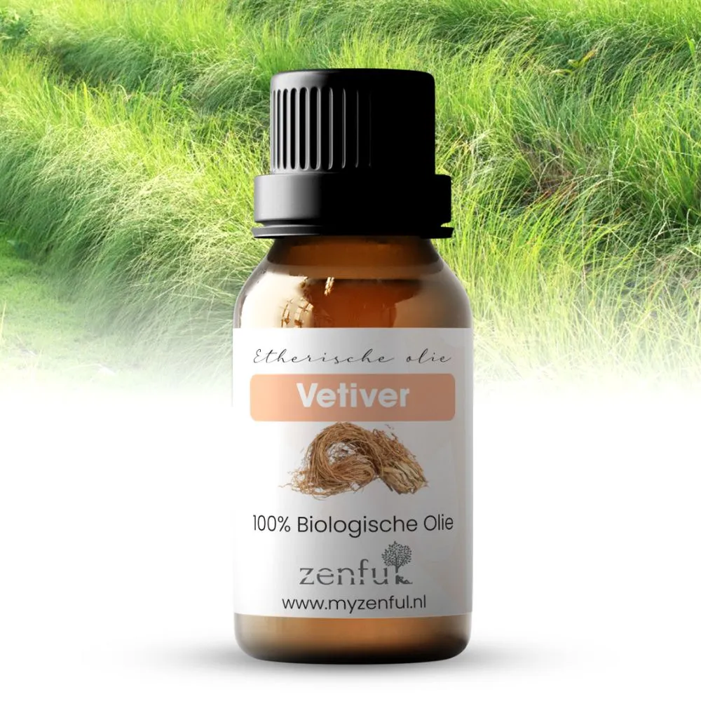 Zenful Vetiver olie biologisch 5 ml