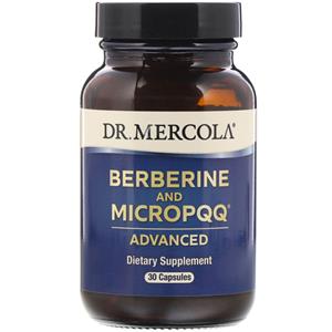 Dr. Mercola Berberine & MicroPQQ Advanced (30 capsules) - Dr Mercola