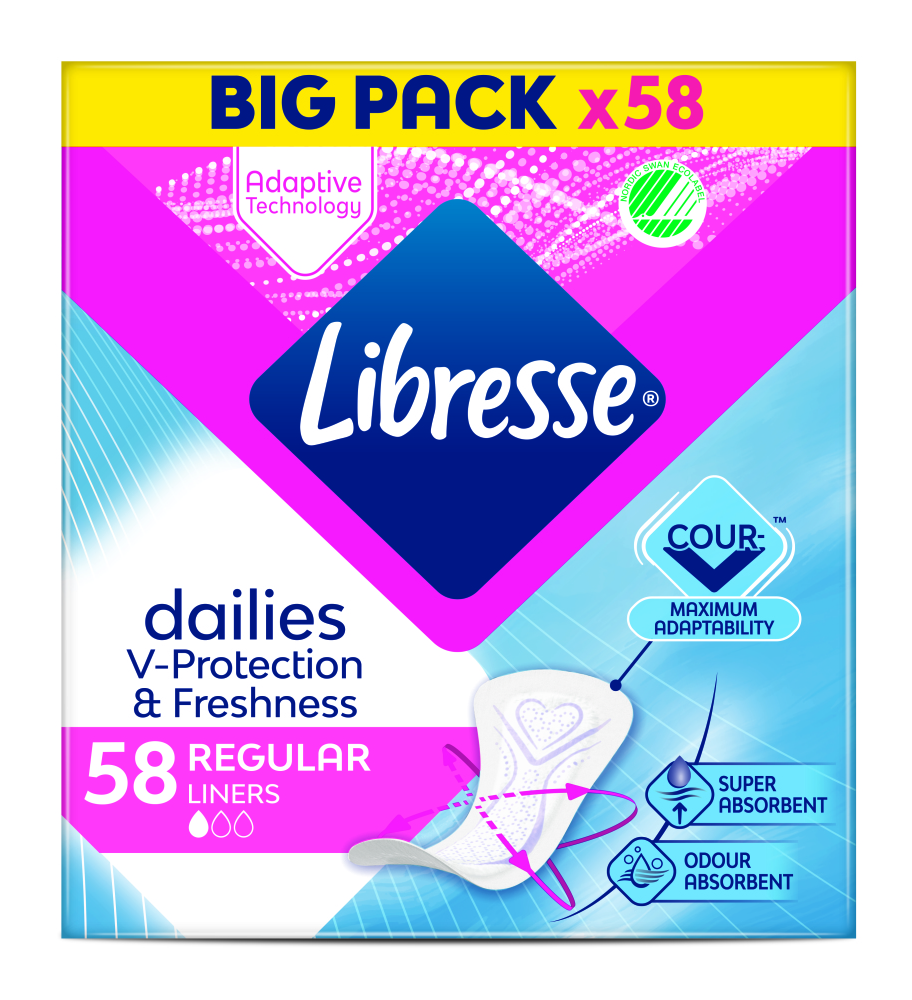 Libresse Regular Inlegkruisjes