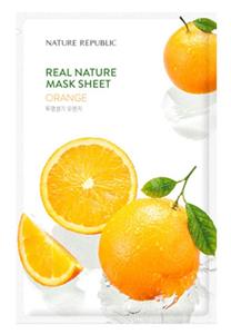 Nature Republic Real Nature Orange Mask Sheet 1 st