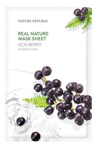 Nature Republic Real Nature Acaiberry Mask Sheet 1 st