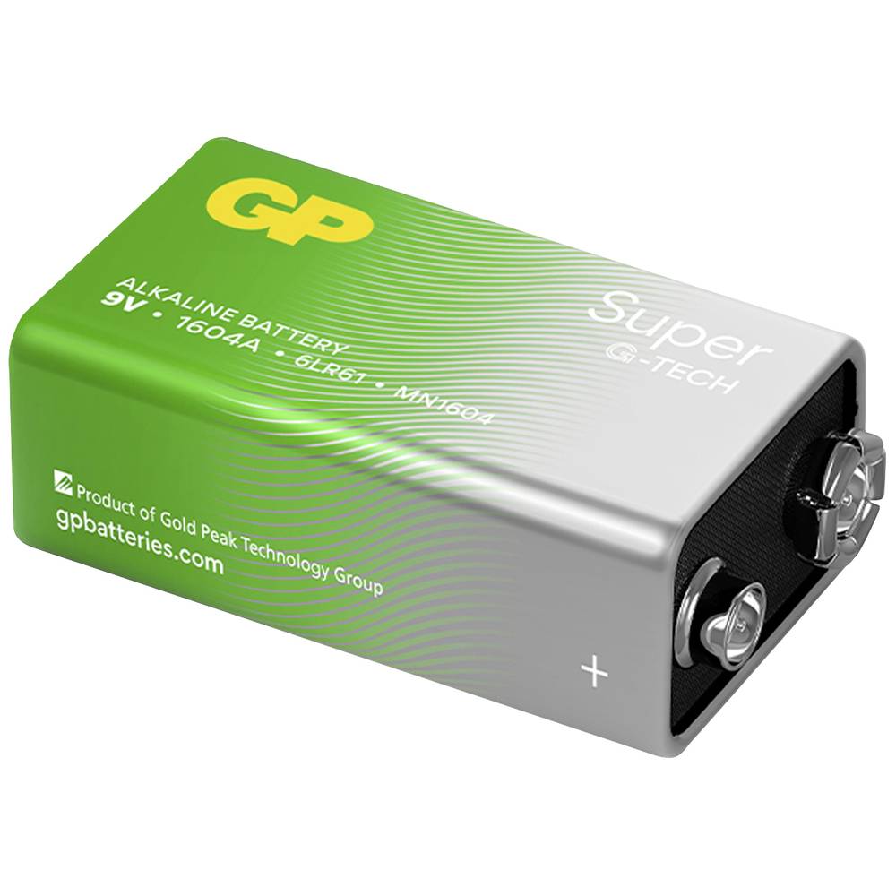 GP Batteries GP Super 9V batterij (blok) 9 V 1 stuk(s)