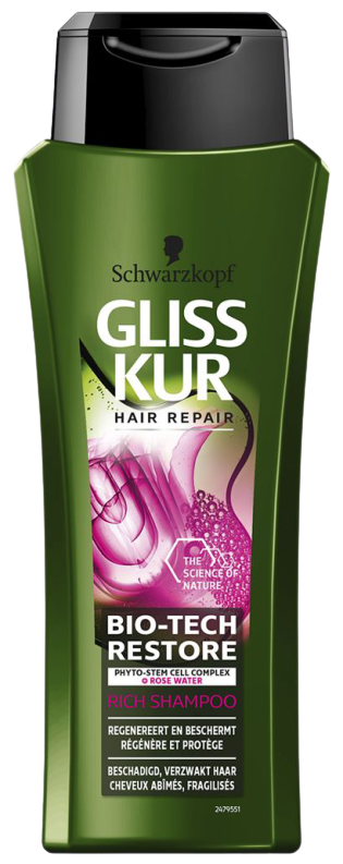 Gliss Kur Bio-tech restore rich shampoo 250ml