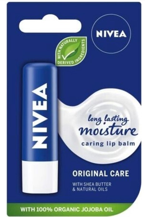 Nivea Lippenbalsem original care 4.8G