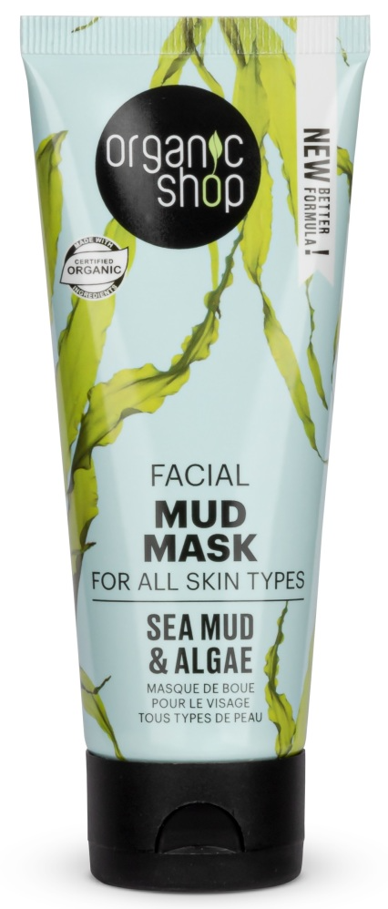 Organic Shop Sea Mud & Algae Facial Mask