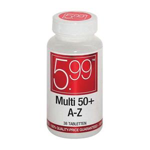 5.99 Multi a-z 50+ 38tab