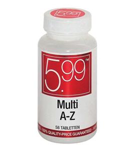 5.99 Multi a-z 100% adh 58tab