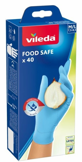 Vileda Handschoenen food safe 40 Stuks