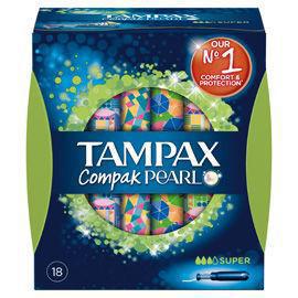 Tampax Pearl compak super 18st