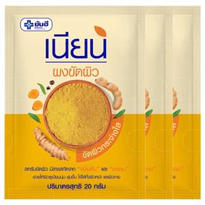 Yanhee Nian Pong Kat Piew, lichaamsscrub, 20 gr. x 3 stuks