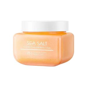 E’YEARN Sea Salt Body Scrub Natural Body with Shea Butter Scrub Exfoliating Skin Whitening Face & Body Scrub