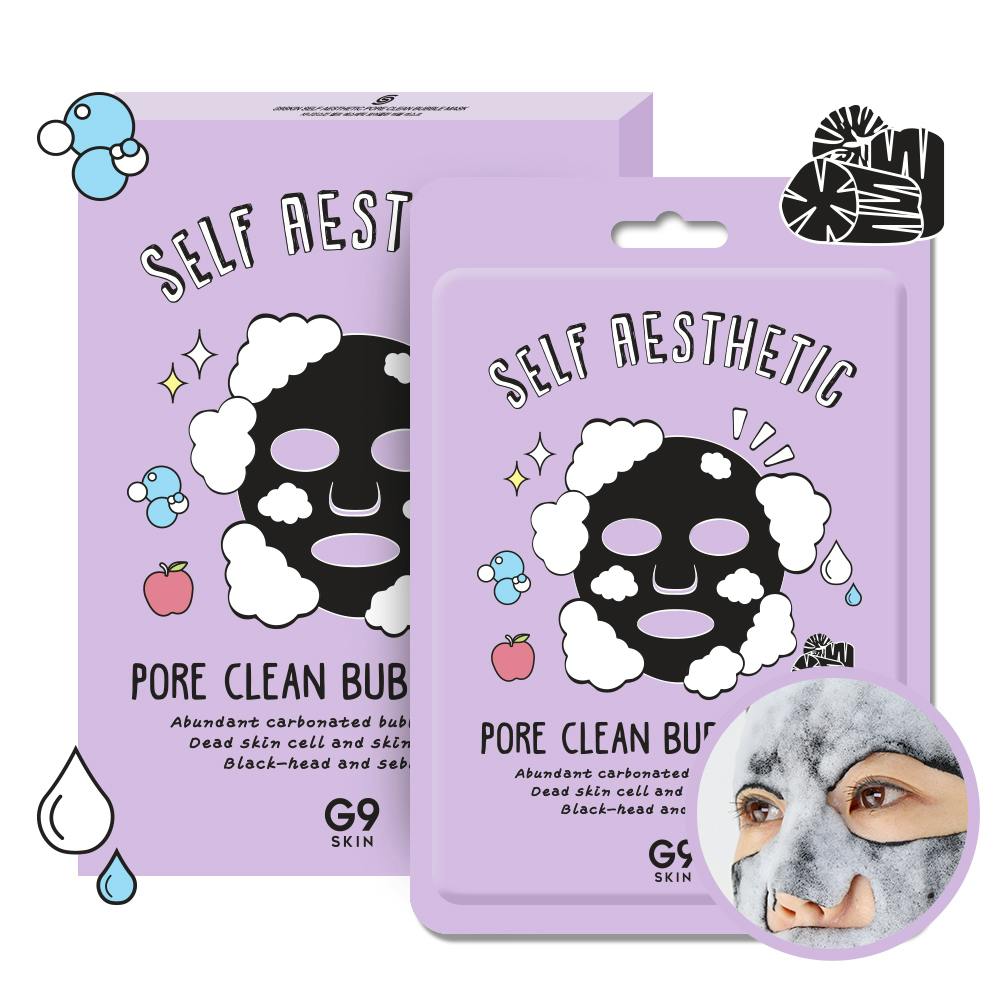 G9 Skin Self Aesthetic Pore Clean Bubble Mask 23 ml