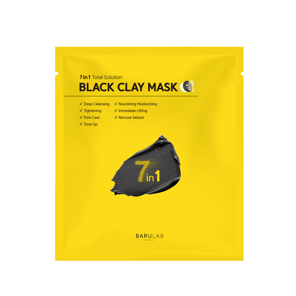 Barulab 7 in One Solution Black Clay Mask 25 g